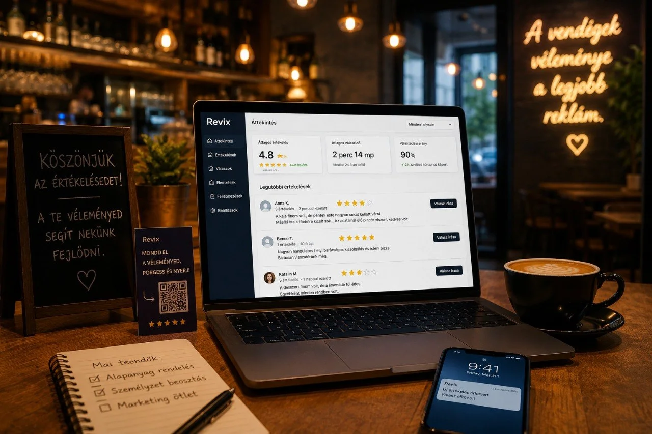 ReviewTactic dashboard: review inbox with AI replies